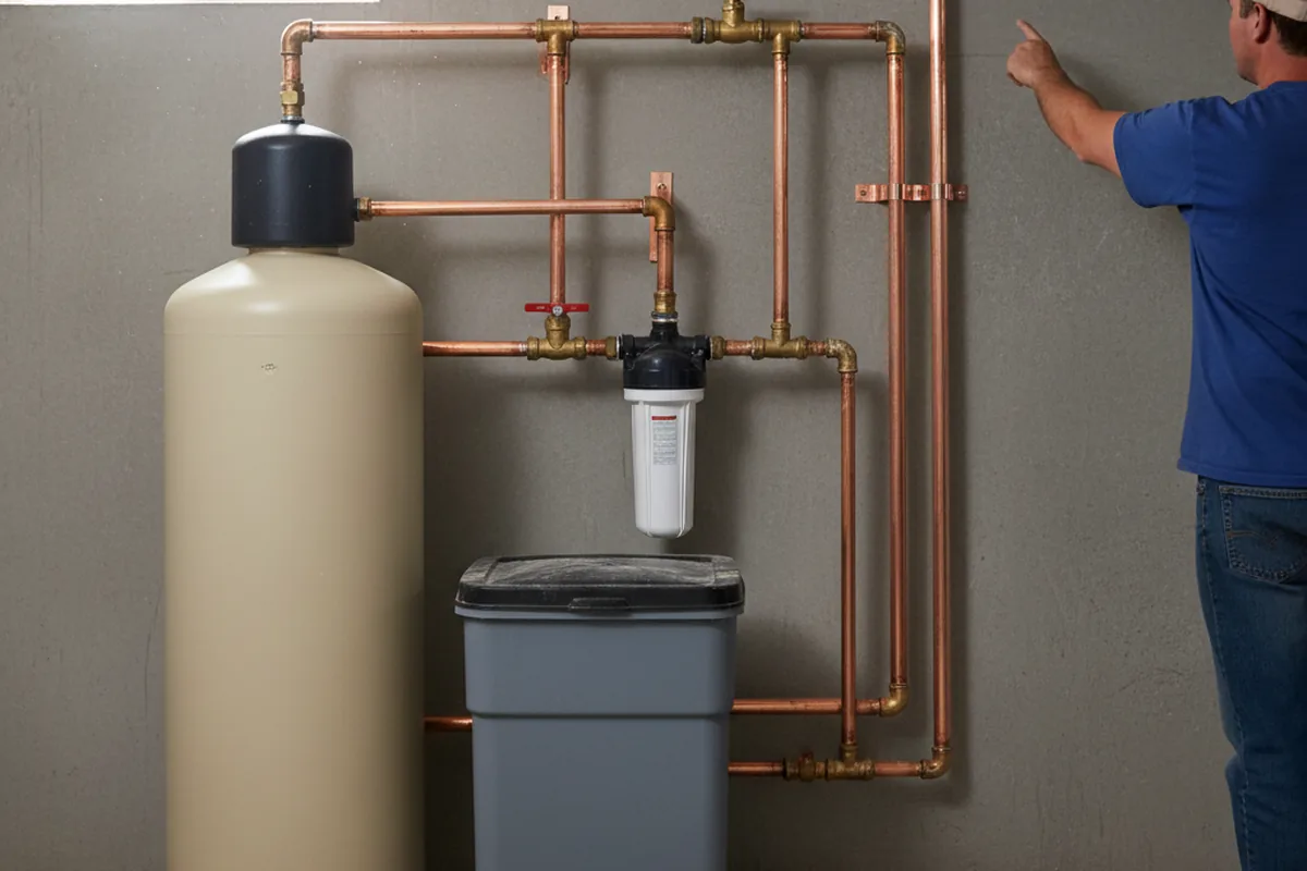 Whole-house water treatment system installed in Covelo